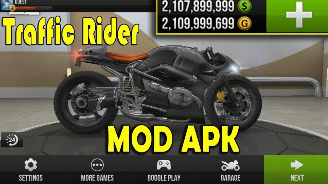 Traffic Rider Mod Apk