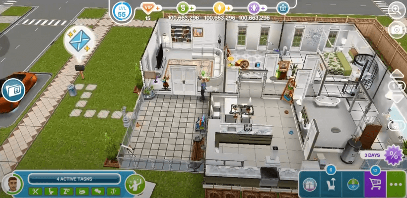 Sims freeplay mod apk