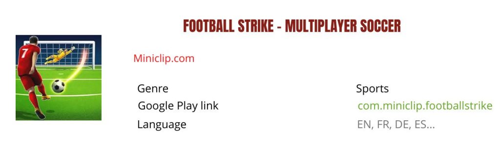 Football Strike Mod Apk Unlimited Money 2023 (versão mais recente)