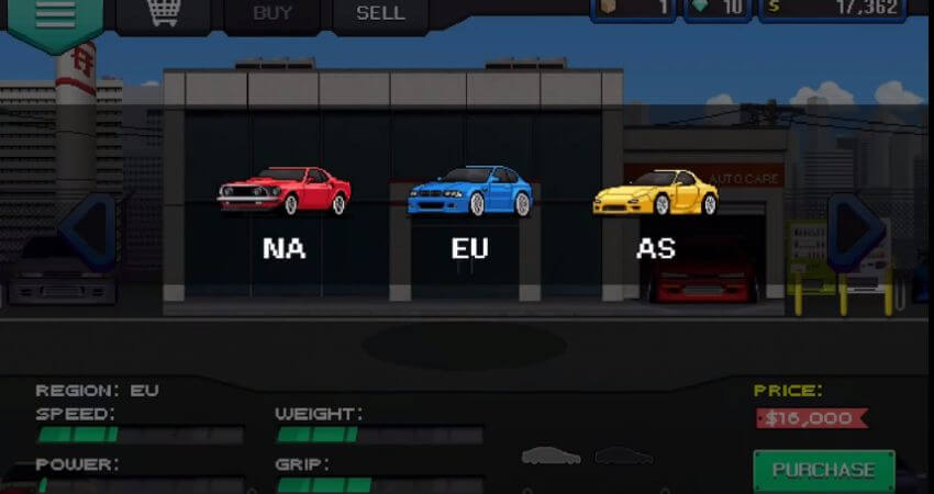 pixel car racer hack money