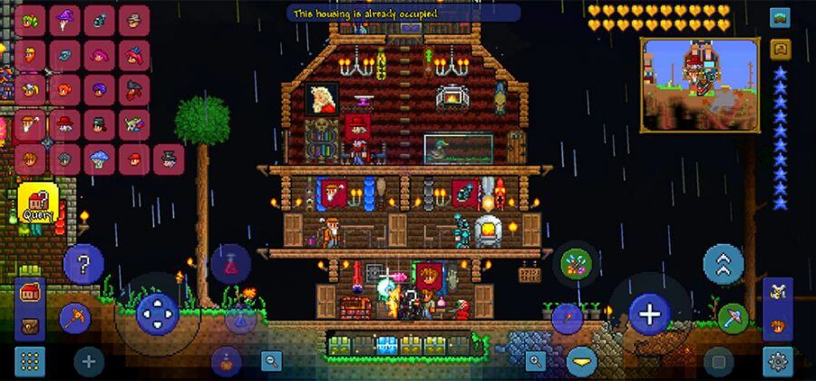 Terraria Apk 1.4.4.9 + Mod (Full Paid) + Data obb for Android