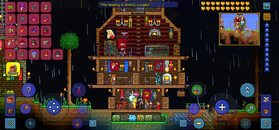 Terraria Mod Apk V1 4 0 5 2 Unlimited Money Craft Health For Free