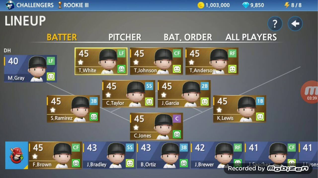 Baseball 9 MOD APK  MAX LEVEL Player UPGRADE 