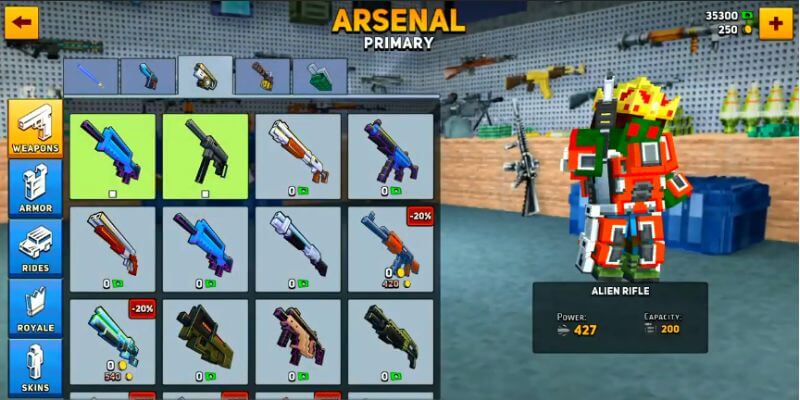 Block City Wars v7.2.3 Mod Menu Apk, God Mode,One hit,Unlimited Ammo