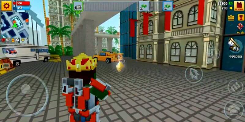 ModAPK Games on X: Download Block City Wars Mine Mini Shooter Mod