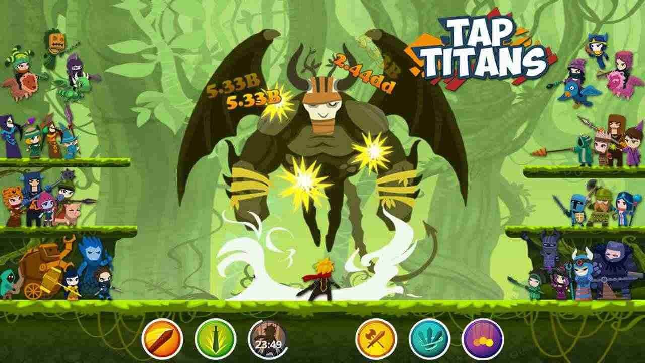 Tap Titans 2 Mod Apk (Unlimited Money, Coins)