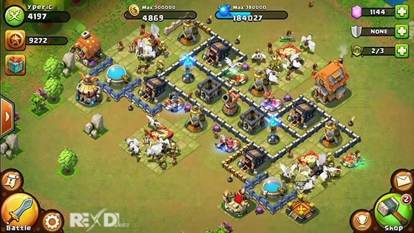 Download Castle Clash MOD APK V3.3.51 (Unlimited Gems)