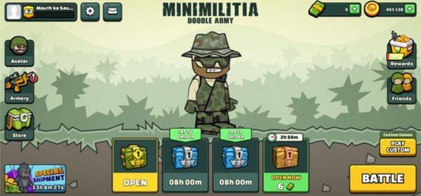 mini militia old version download